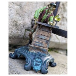 Disney Figurine Chef de Gare Phantom Manor Par Kevin et Jody Disneyland Paris