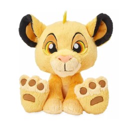 PELUCHE BIG FEET SIMBA ROI LION DISNEYLAND PARIS