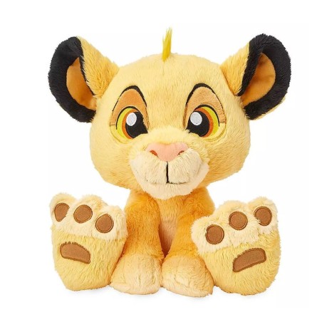 PELUCHE BIG FEET SIMBA ROI LION DISNEYLAND PARIS