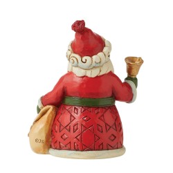 Figurine Père Noël Avec Une Cloche