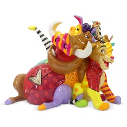 Figurine Simba Timon Et Pumbaa Disney Britto