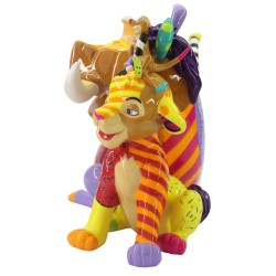 Figurine Simba Timon Et Pumbaa Disney Britto