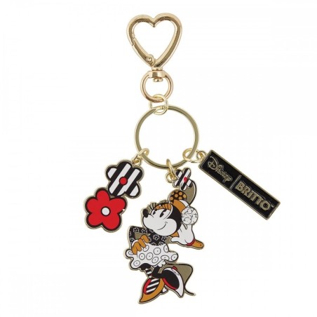 Porte Clé En Metal Minnie Midas Disney Britto