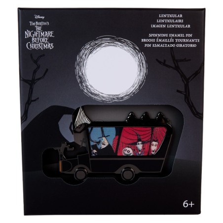 Pin's Lenticulaire Véhicule Du Maire L'étrange Noël De Monsieur Jack Coffret Collector Disney Loungefly