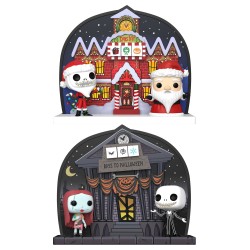 Figurine Nightmare Before Christmas Pocket Pop Calendrier 13 Day Countdown Dual Side Halloween